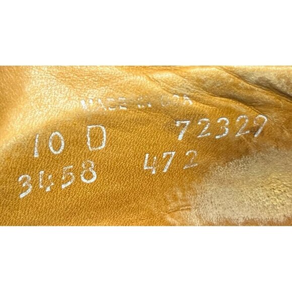 Allen Edmonds Benton Brown Leather Oxfords Dress Shoes Cap Toe Mens Size 10D - Picture 11 of 11